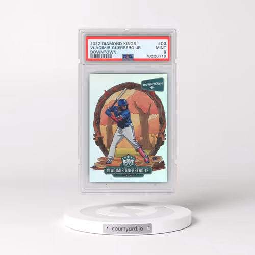 2022 Panini Diamond Kings Downtown #D3 Vladimir Guerrero Jr. (PSA 9 MINT)