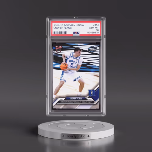 2024-25 Bowman U Now #101 Cooper Flagg (PSA 10 GEM MINT)