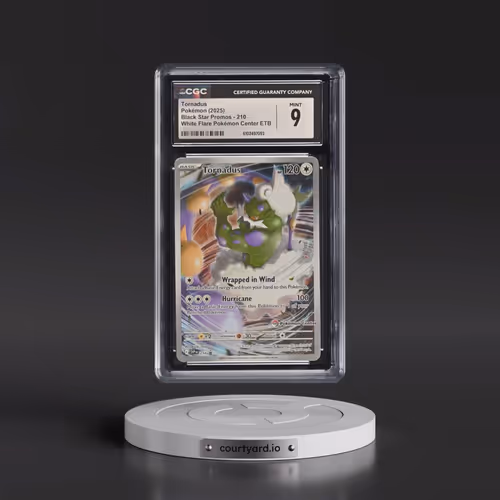 2025 Pokémon Svp EN-SV Black Star Promo #210 Tornadus - White Flare Pokemon Center Elite Trainer Box