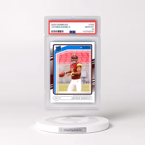 2024 Panini Donruss #389 Jayden Daniels (PSA 10 GEM MINT)