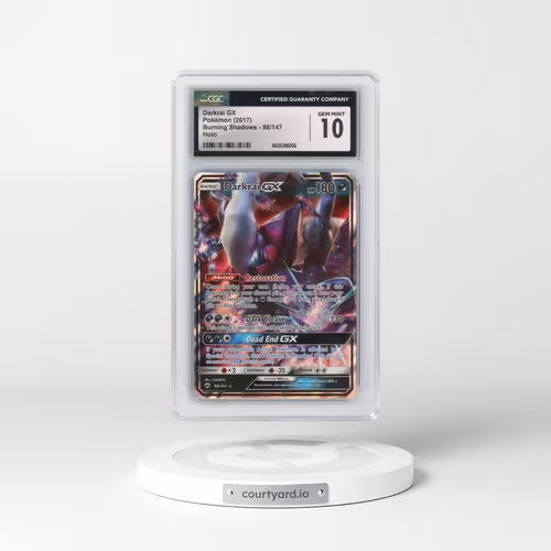 2017 Burning Shadows #88/147 Darkrai GX - Holo (CGC 10 GEM MINT)