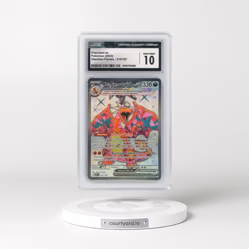 2023 Obsidian Flames - OBF EN #215/197 Charizard ex - Ultra Rare (CGC 10 GEM MINT)