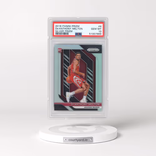 2018 Panini Prizm #4 DE'Anthony Melton - Silver Prizm (PSA 10 GEM MINT)