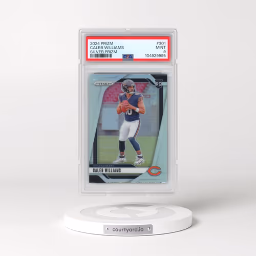 2024 Panini Prizm #301 Caleb Williams - Silver Prizm (PSA 9 MINT)