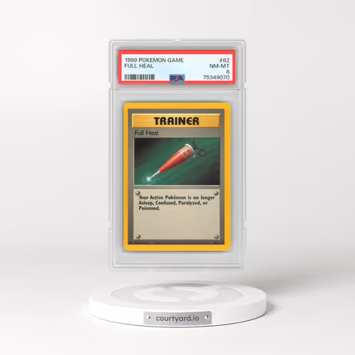 1999 Pokémon Game #82 Full Heal (PSA 8 NM-MT)
