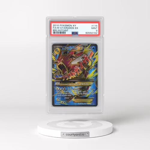 2016 Pokémon XY Breakpoint #115 M Gyarados EX - Holo Full Art (PSA 9 MINT)