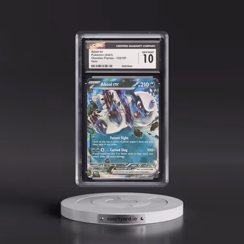 2023 Obsidian Flames - OBF EN #135/197 Absol ex - Holo (CGC 10 GEM MINT)