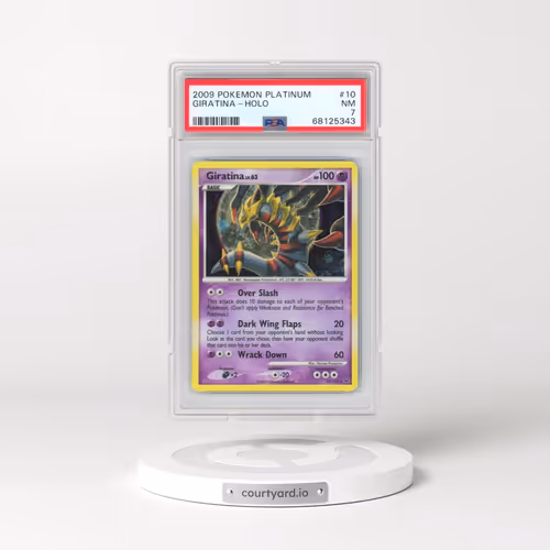 2009 Pokémon Platinum #10 Giratina - Holo (PSA 7 NM)