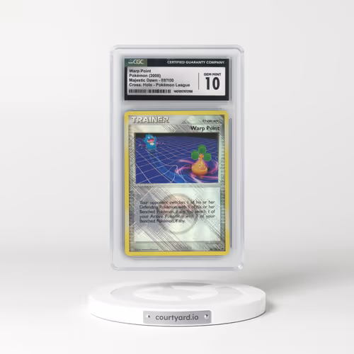 2008 Majestic Dawn #88/100 Warp Point - Crosshatch Holo (Cross. Holo) Pokémon League (CGC 10 GEM MINT)