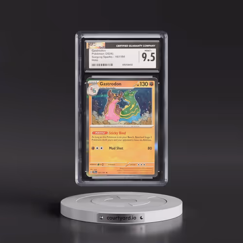 2024 Surging Sparks - SSP EN #107/191 Gastrodon - Holo (CGC 9.5 MINT+)