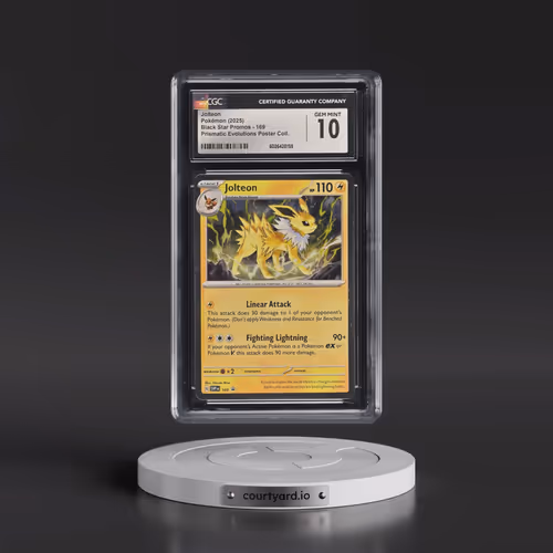 2023 Black Star Promos - Scarlet & Violet SVP EN #169 Jolteon - Prismatic Evolutions Poster Collecti