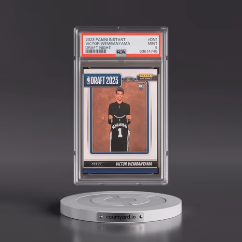 2023 Panini Instant Draft Night #DN1 Victor Wembanyama (PSA 9 MINT)