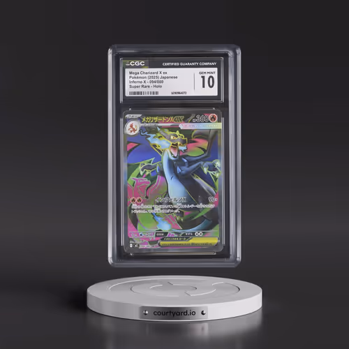 2025 Inferno X - M2 #094/080 Mega Charizard X ex - Super Rare Holo (CGC 10 GEM MINT)