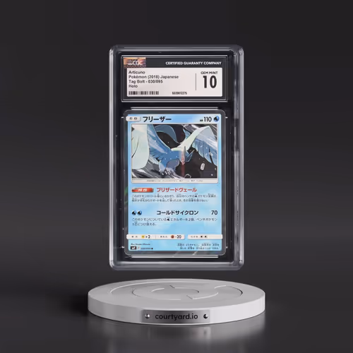 2018 Tag Bolt #030/095 Articuno - Holo (CGC 10 GEM MINT)