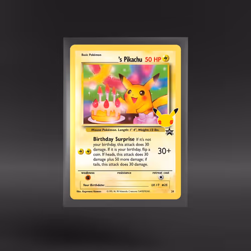 Celebrations: Classic Collection _____'s Pikachu