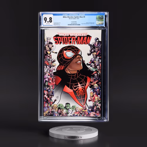 Miles Morales: Spider-Man #9 CGC 9.8 White Pages (Marvel Comics, 10/19) - Universal Variant Edition