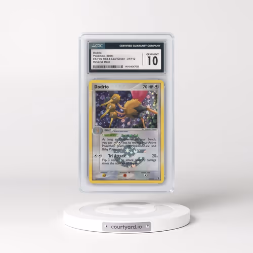 2004 EX Fire Red & Leaf Green #21/112 Dodrio - Reverse Holo (CGC 10 GEM MINT)