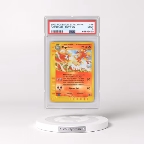 2002 Pokémon Expedition #26 Rapidash - Reverse Foil (PSA 9 MINT)