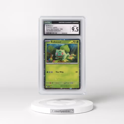 2023 Black Star Promos - Scarlet & Violet SVP EN #046 Bulbasaur - Cosmos Holo (CGC 9.5 MINT+)