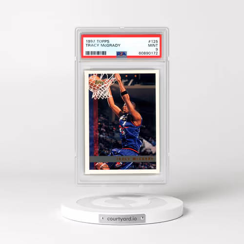 1997 Topps #125 Tracy McGrady (PSA 9 MINT)