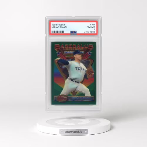 1993 Finest #107 Nolan Ryan (PSA 8 NM-MT)