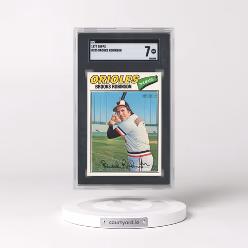 1977 Topps #285 Brooks Robinson (SGC 7 NM)