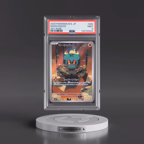 2025 Pokémon M1l-Mega Brave #069 Marshadow - Art Rare (PSA 9 MINT)