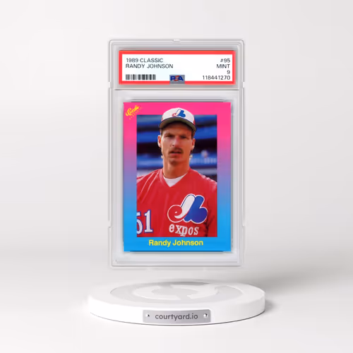 1989 Classic #95 Randy Johnson (PSA 9 MINT)