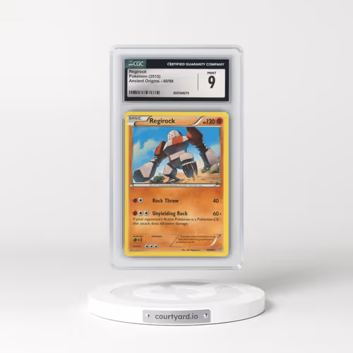 2015 Ancient Origins #40/98 Regirock (CGC 9 MINT)