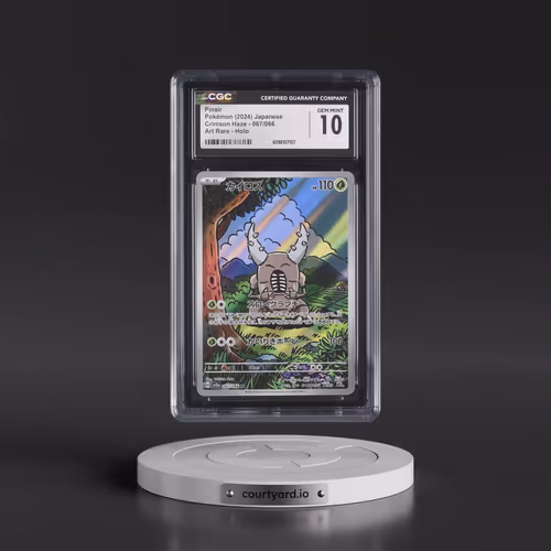 2024 Pokémon Sv5a-Crimson Haze #067 Pinsir - Art Rare (CGC 10 GEM MINT)