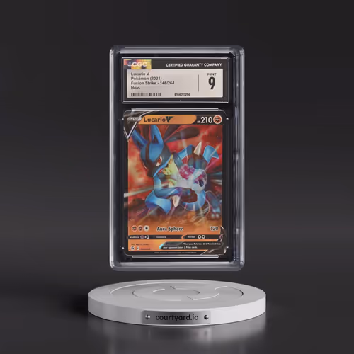 2019 Fusion Strike #146/264 Lucario V - Holo (CGC 9 MINT)