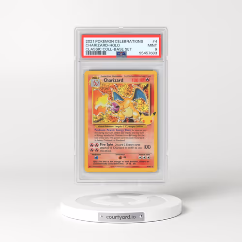 2021 Pokémon Celebrations Classic Collection #4 Charizard - Holo (PSA 9 MINT)