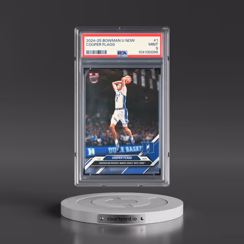 2024 Bowman U Now #1 Cooper Flagg (PSA 9 MINT)