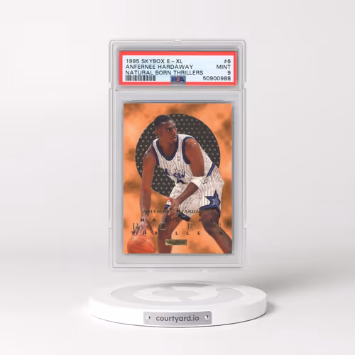 1995 Skybox E-XL Natural Born Thrillers #6 Anfernee Hardaway (PSA 9 MINT)