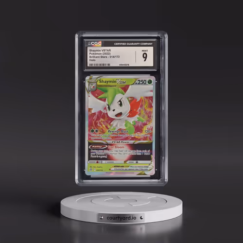 2022 Brilliant Stars #014/172 Shaymin VSTAR - Holo (CGC 9 MINT)