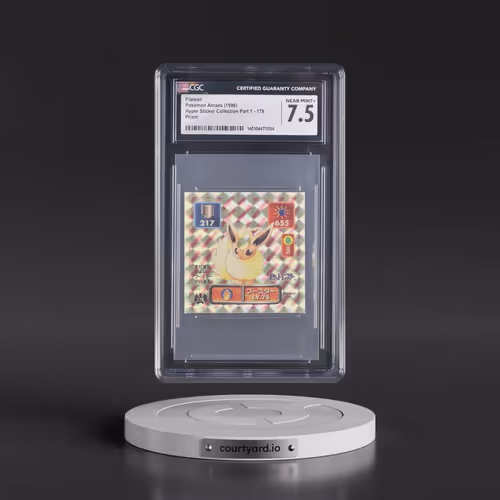 1996 Hyper Sticker Collection Part 1 (1996) #178 Flareon - Prism (CGC 7.5 NM+)