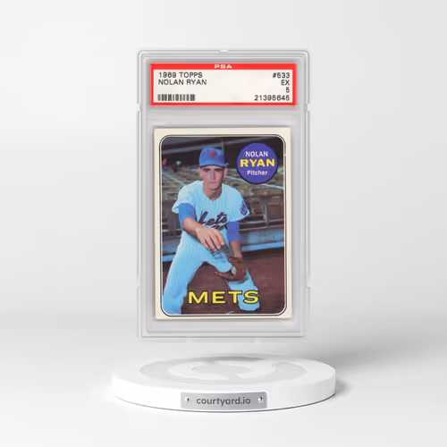 1969 Topps #533 Nolan Ryan (PSA 5 EX)