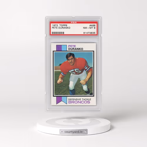 1973 Topps #466 Pete Duranko (PSA 8 NM-MT)