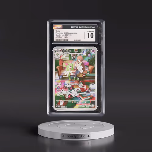 2023 Scarlet ex #084/078 Kirlia - Art Rare Holo (CGC 10 GEM MINT)