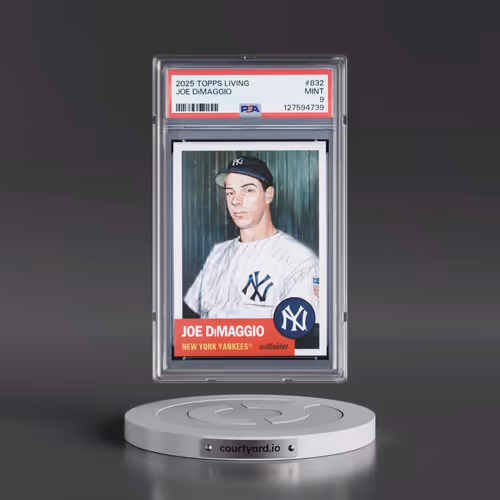 2025 Topps Living #832 Joe DiMaggio (PSA 9 MINT)