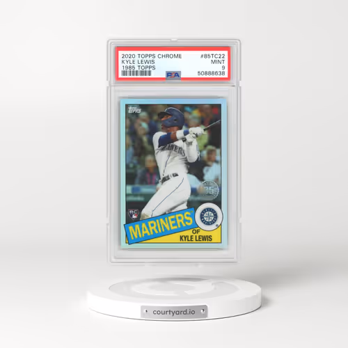 2020 Topps Chrome 1985 Topps #85TC22 Kyle Lewis (PSA 9 MINT)