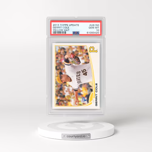 2013 Topps Update #US150 Gerrit Cole - Yellow Hat (PSA 10 GEM MINT)