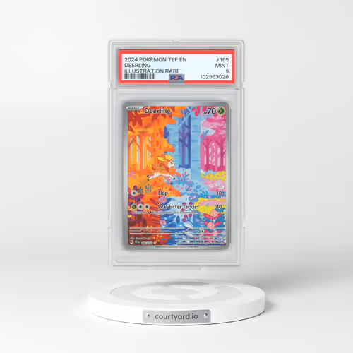 2024 Pokémon Tef EN-Temporal Forces #165 Deerling - Illustration Rare (PSA 9 MINT)