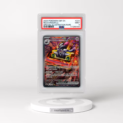 2023 Pokémon Obf EN-Obsidian Flames #224 Revavroom EX - Holo Special Illustration Rare (PSA 9 MINT)