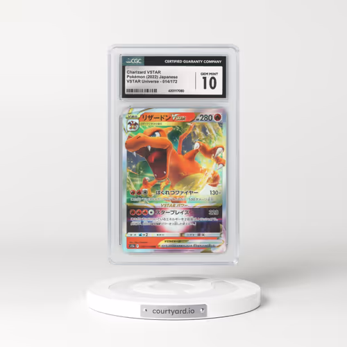 2022 Japanese VSTAR Universe #014 Charizard VSTAR - Holo (CGC 10 GEM MINT)