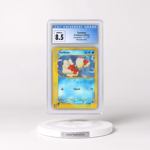 2002 Expedition #111/165 Goldeen - Reverse Holo (CGC 8.5 NM-MT+)