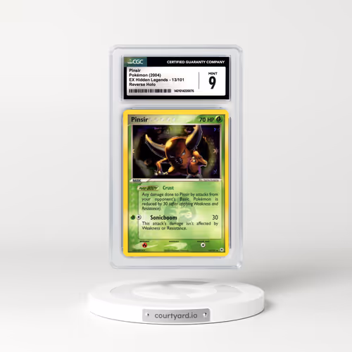 2004 EX Hidden Legends #13 Pinsir - Holo (CGC 9 MINT)