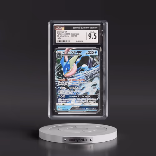 2018 Pokémon Sun & Moon Ultra Shiny GX #033 Greninja GX - Holo (CGC 9.5 MINT+)
