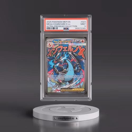 2025 Pokémon Mep EN-Me Black Star Promo #023 Mega Charizard X EX - Holo Mega Charizard X EX Ultra-Pr