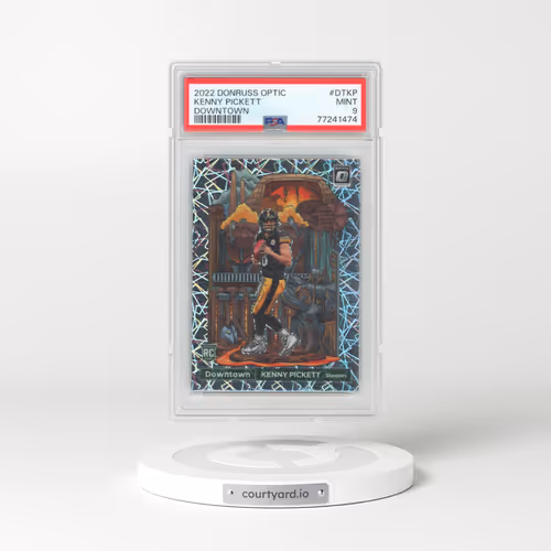2022 Panini Donruss Optic Downtown #DTKP Kenny Pickett (PSA 9 MINT)